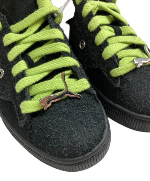 PUMA（プーマ）PUMA (プーマ) X-girl (エックスガール) SUEDE BLACK ブラック サイズ:24.5 未使用品の古着・服飾アイテム