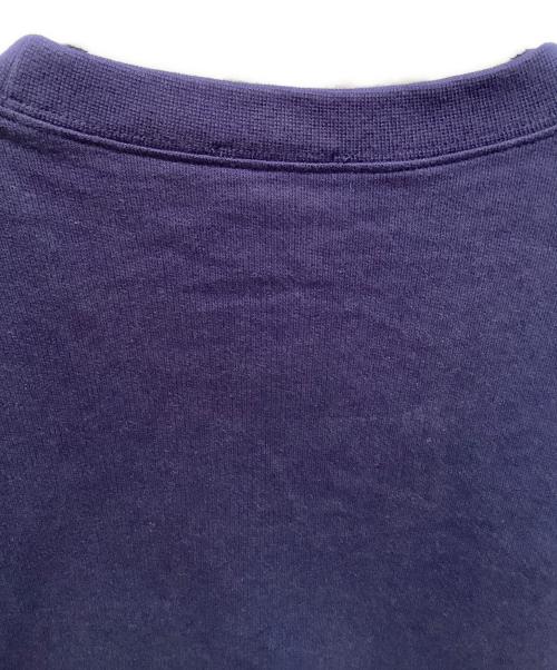 EMPORIO ARMANI（エンポリオアルマーニ）EMPORIO ARMANI (エンポリオアルマーニ) ロゴプリントスウエット ネイビー サイズ:Mの古着・服飾アイテム