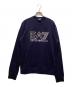 EMPORIO ARMANI（エンポリオアルマーニ）の古着「ロゴプリントスウエット」｜ネイビー
