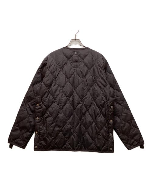 TAION（タイオン）TAION (タイオン) ミリタリー クルーネック ダウンジャケット グレー サイズ:XLの古着・服飾アイテム