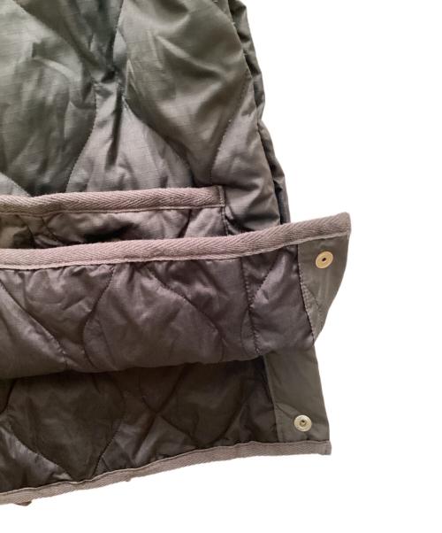 TAION（タイオン）TAION (タイオン) ミリタリー クルーネック ダウンジャケット グレー サイズ:XLの古着・服飾アイテム