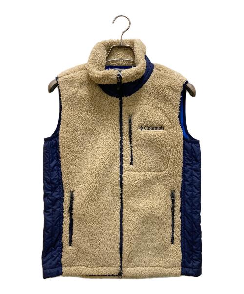 Columbia（コロンビア）Columbia (コロンビア) アーチャーリッジボアベスト ブラウン サイズ:Mの古着・服飾アイテム