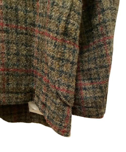 Harris Tweed（ハリスツイード）Harris Tweed (ハリスツイード) D'sh (ディッシュ) ウールテーラードジャケット グリーン サイズ:40の古着・服飾アイテム