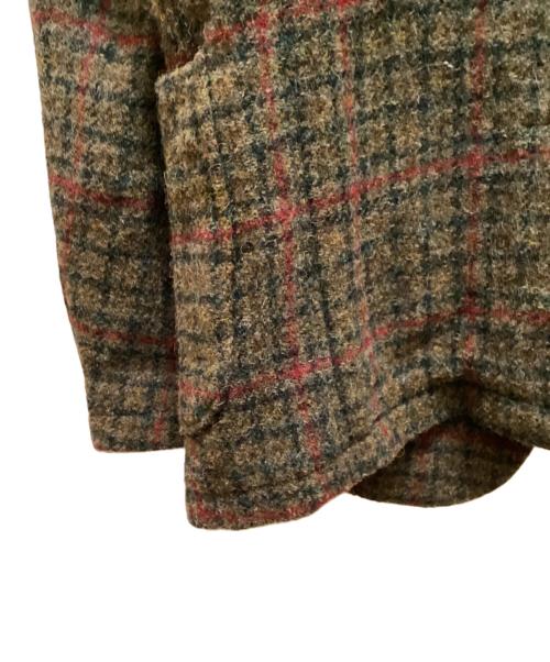 Harris Tweed（ハリスツイード）Harris Tweed (ハリスツイード) D'sh (ディッシュ) ウールテーラードジャケット グリーン サイズ:40の古着・服飾アイテム