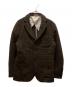 Harris Tweed（ハリスツイード）の古着「ウールテーラードジャケット」｜グリーン
