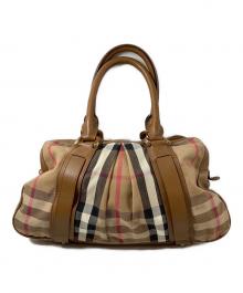 BURBERRY（バーバリー）の古着「ノバチェックトートバッグ」｜ベージュ