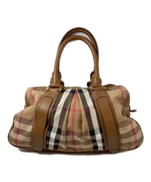 BURBERRY（バーバリー）BURBERRY (バーバリー) ノバチェックトートバッグ ベージュの古着・服飾アイテム