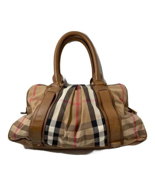 BURBERRY（バーバリー）BURBERRY (バーバリー) ノバチェックトートバッグ ベージュの古着・服飾アイテム