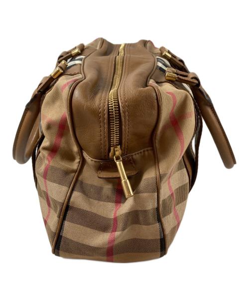BURBERRY（バーバリー）BURBERRY (バーバリー) ノバチェックトートバッグ ベージュの古着・服飾アイテム
