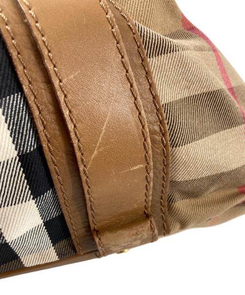 BURBERRY（バーバリー）BURBERRY (バーバリー) ノバチェックトートバッグ ベージュの古着・服飾アイテム