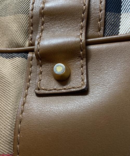BURBERRY（バーバリー）BURBERRY (バーバリー) ノバチェックトートバッグ ベージュの古着・服飾アイテム