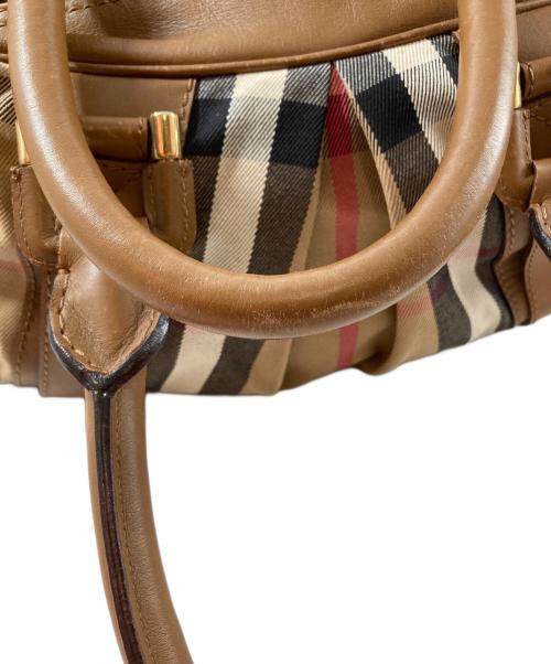 BURBERRY（バーバリー）BURBERRY (バーバリー) ノバチェックトートバッグ ベージュの古着・服飾アイテム