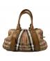 BURBERRY（バーバリー）の古着「ノバチェックトートバッグ」｜ベージュ