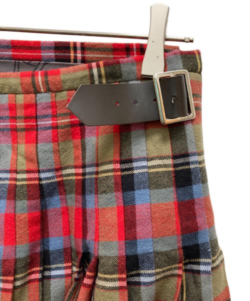 Vivienne Westwood RED LABEL（ヴィヴィアンウエストウッドレッドレーベル）Vivienne Westwood RED LABEL (ヴィヴィアンウエストウッドレッドレーベル) ミニキルトチェックスカート レッド サイズ:00の古着・服飾アイテム