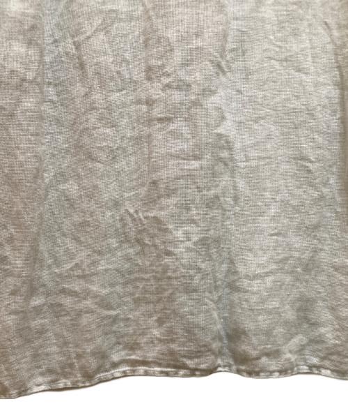 BANANA REPUBLIC（バナナリパブリック）BANANA REPUBLIC (バナナリパブリック) リネンオープンカラーシャツ グリーン サイズ:Mの古着・服飾アイテム
