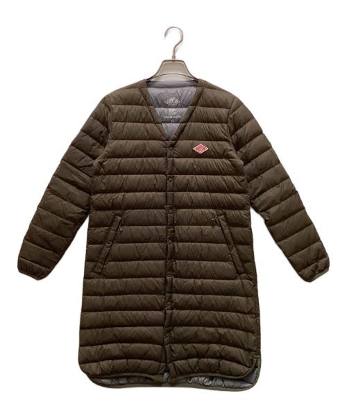 DANTON（ダントン）DANTON (ダントン) インナーダウンロング グリーン サイズ:34の古着・服飾アイテム