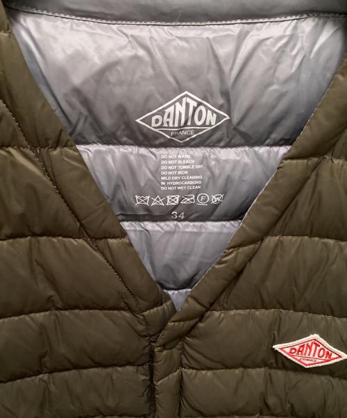 DANTON（ダントン）DANTON (ダントン) インナーダウンロング グリーン サイズ:34の古着・服飾アイテム