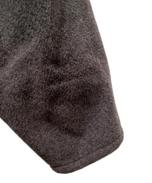 MaxMara（マックスマーラ）MaxMara (マックスマーラ) ウールダブルブレスト ロングコート グレー サイズ:36の古着・服飾アイテム