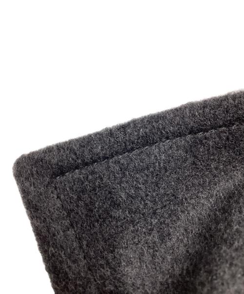 MaxMara（マックスマーラ）MaxMara (マックスマーラ) ウールダブルブレスト ロングコート グレー サイズ:36の古着・服飾アイテム