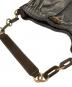 中古・古着 Marc by Marc Jacobs (マークバイマークジェイコブス) レザーショルダーバッグ グレー：4000円