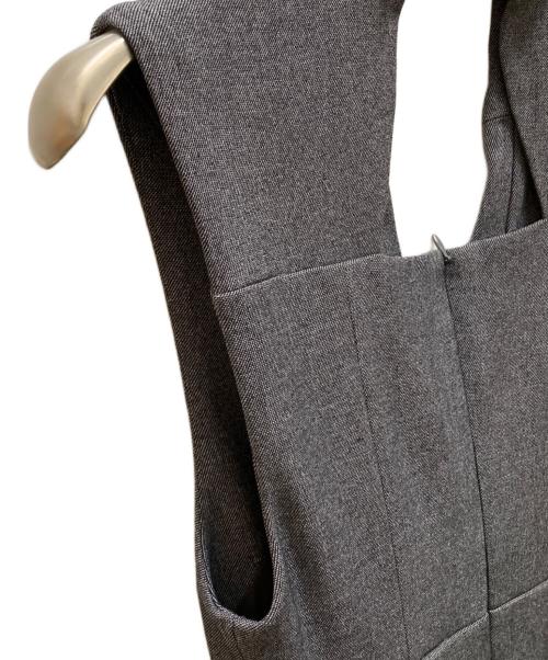 Snidel（スナイデル）Snidel (スナイデル) ノースリーブワンピース グレーの古着・服飾アイテム