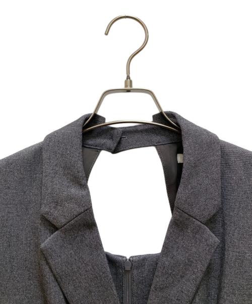 Snidel（スナイデル）Snidel (スナイデル) ノースリーブワンピース グレーの古着・服飾アイテム