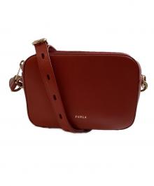 FURLA（フルラ）の古着「ブロック ミニバッグ ミニクロスボデ」｜レッド