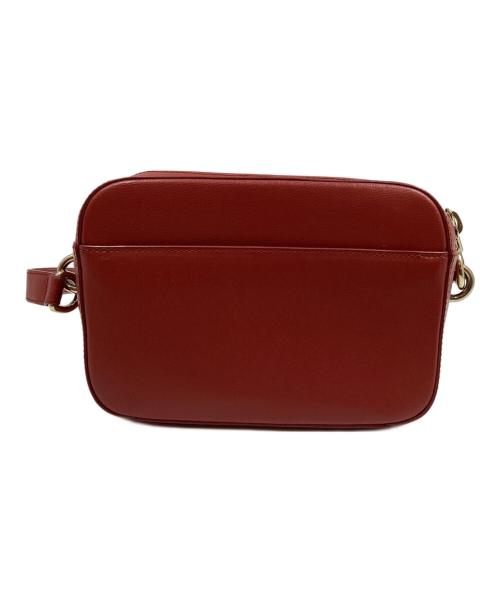 FURLA（フルラ）FURLA (フルラ) ブロック ミニバッグ ミニクロスボデ レッドの古着・服飾アイテム