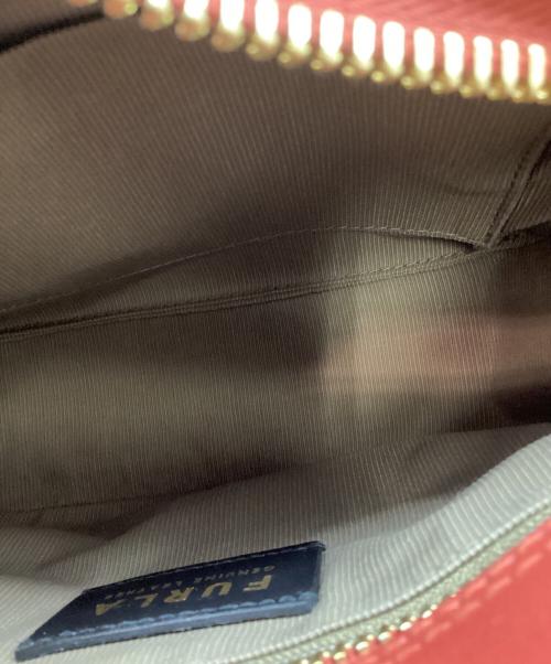 FURLA（フルラ）FURLA (フルラ) ブロック ミニバッグ ミニクロスボデ レッドの古着・服飾アイテム