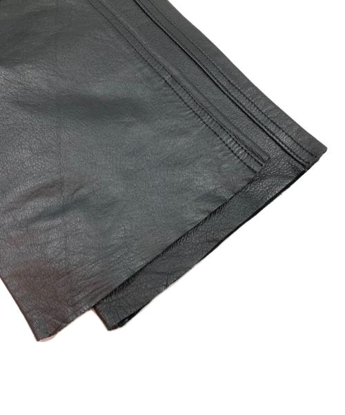 HARLEY-DAVIDSON（ハーレーダビッドソン）HARLEY-DAVIDSON (ハーレーダビッドソン) カウレザーパンツ ブラック サイズ:2 未使用品の古着・服飾アイテム