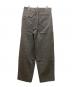 COMME des GARCONS HOMME (コムデギャルソン オム) タックウールスラックス グレー サイズ:M：18000円