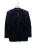 COMME des GARCONS HOMME（コムデギャルソン オム）の古着「ウールテーラードジャケット」｜ブラック
