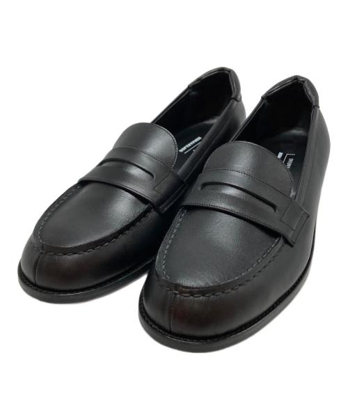 SOFTHYPHEN（ソフトハイフン）SOFTHYPHEN (ソフトハイフン) SAKIAS (サキアス) Re-LOAFERS ブラック サイズ:28の古着・服飾アイテム