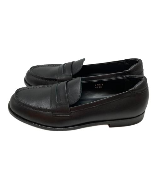 SOFTHYPHEN（ソフトハイフン）SOFTHYPHEN (ソフトハイフン) SAKIAS (サキアス) Re-LOAFERS ブラック サイズ:28の古着・服飾アイテム