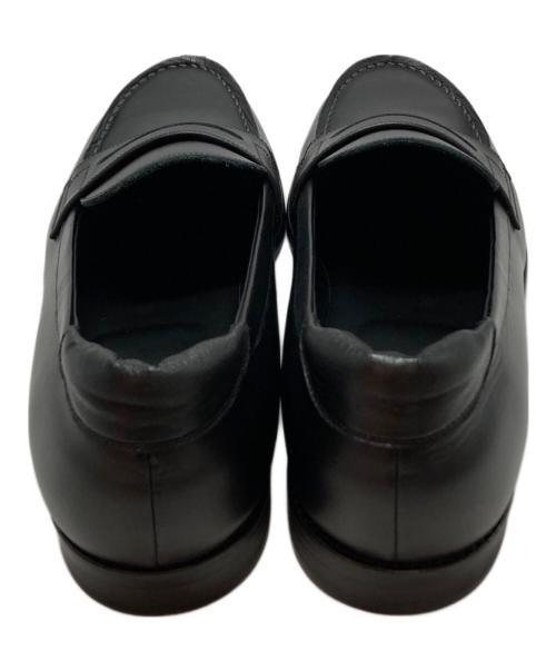 SOFTHYPHEN（ソフトハイフン）SOFTHYPHEN (ソフトハイフン) SAKIAS (サキアス) Re-LOAFERS ブラック サイズ:28の古着・服飾アイテム