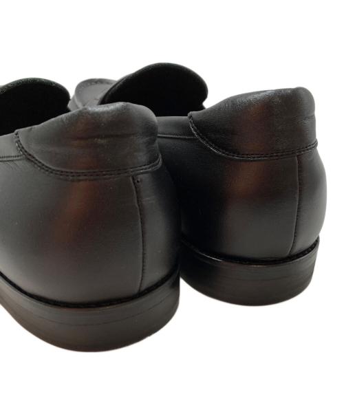 SOFTHYPHEN（ソフトハイフン）SOFTHYPHEN (ソフトハイフン) SAKIAS (サキアス) Re-LOAFERS ブラック サイズ:28の古着・服飾アイテム