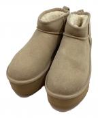 Snidelスナイデル）の古着「Classic Ultra Mini Platform」｜ベージュ