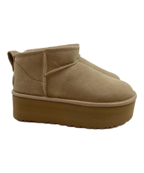 Snidel（スナイデル）Snidel (スナイデル) Classic Ultra Mini Platform ベージュ サイズ:24の古着・服飾アイテム