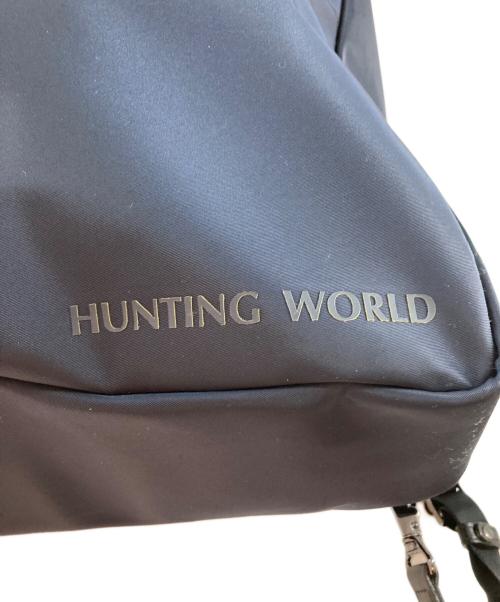 AOURE（アウール）AOURE (アウール) HUNTING WORLD (ハンティングワールド) コラボ2WAYビジネスバッグ ネイビーの古着・服飾アイテム