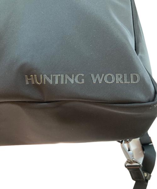 AOURE（アウール）AOURE (アウール) HUNTING WORLD (ハンティングワールド) コラボ2WAYビジネスバッグ ブラック 未使用品の古着・服飾アイテム