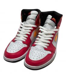 NIKE（ナイキ）の古着「エアジョーダン1 ハイ OG "ライト フュージョンレッド"」｜ホワイト