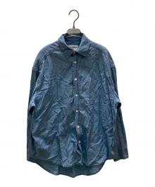 FRAMeWORK（フレームワーク）の古着「ダンガリーシャツ2」｜インディゴ