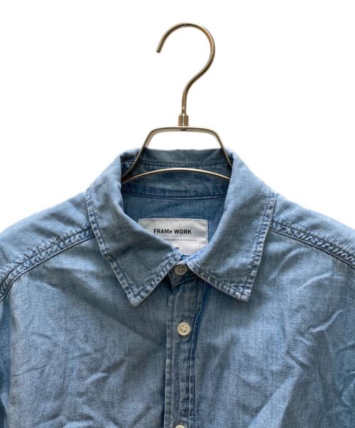 FRAMeWORK（フレームワーク）FRAMeWORK (フレームワーク) ダンガリーシャツ2 インディゴ サイズ:不明の古着・服飾アイテム