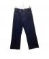 SLVRLAKE（シルバーレイク）の古着「WIDE CROP Denim」｜インディゴ