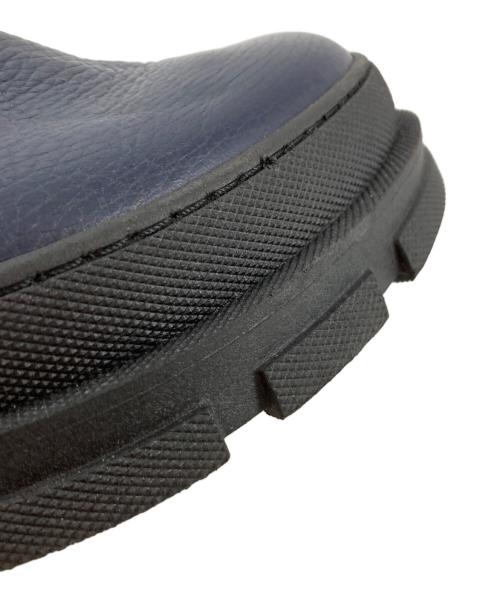 carmen salas（カルメンサラス）Carmen Salas (カルメンサラス) サイドゴアブーツ ネイビー サイズ:39の古着・服飾アイテム