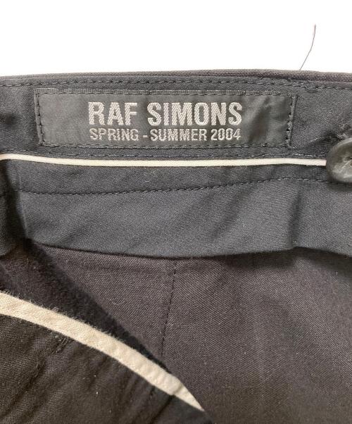 RAF SIMONS（ラフシモンズ）RAF SIMONS (ラフシモンズ) ワイドパンツ ブラック サイズ:50の古着・服飾アイテム