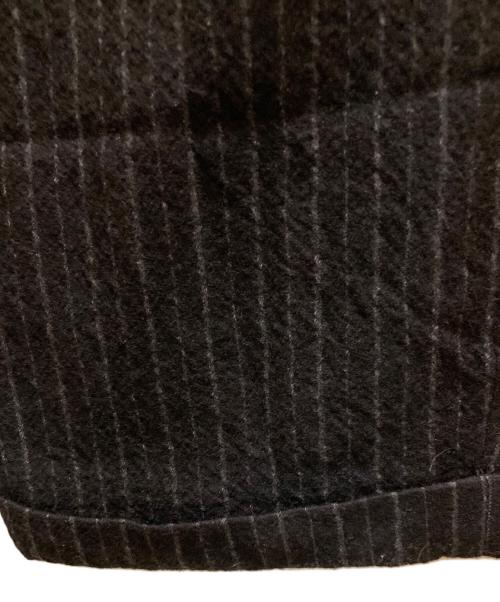 COMME des GARCONS HOMME（コムデギャルソン オム）COMME des GARCONS HOMME (コムデギャルソン オム) ヴィンテージストライプウールスラックス ブラック×グレー サイズ:Mの古着・服飾アイテム