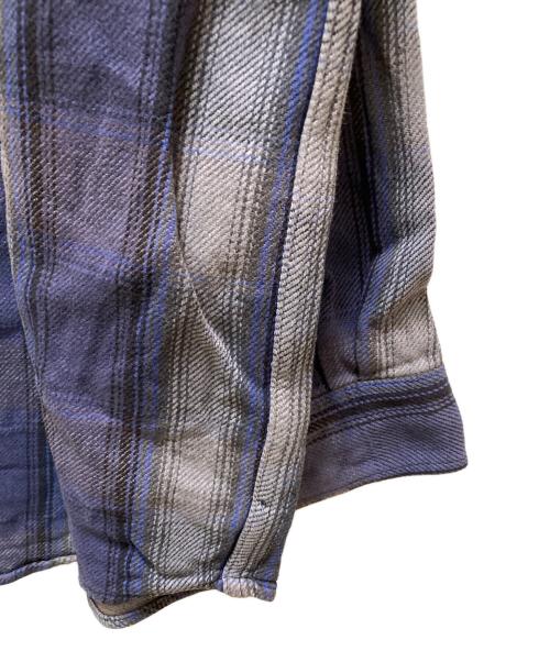 ST JOHN'S BAY（セントジョンズベイ）ST JOHN'S BAY (セントジョンズベイ) BRAWNY チェックシャツ ブルー サイズ:3XLの古着・服飾アイテム