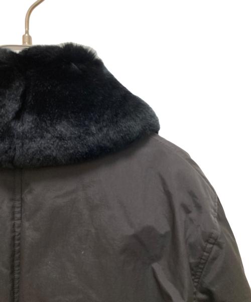 DSQUARED2（ディースクエアード）DSQUARED2 (ディースクエアード) ファーダウンジャケット ブラック サイズ:48の古着・服飾アイテム