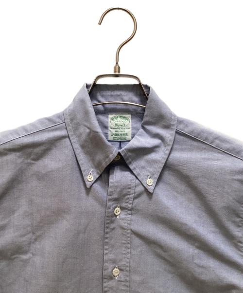 BROOKS BROTHERS（ブルックスブラザーズ）BROOKS BROTHERS (ブルックスブラザーズ) ボタンダウンシャツ ブルー サイズ:14の古着・服飾アイテム